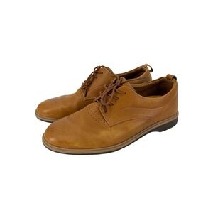Amberjack The Original Chestnut Leather Derby Shoes Mens 9.5 Made in Portugal